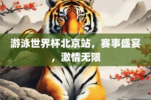 游泳世界杯北京站，赛事盛宴，激情无限吉安市靖泰电力工程有限公司