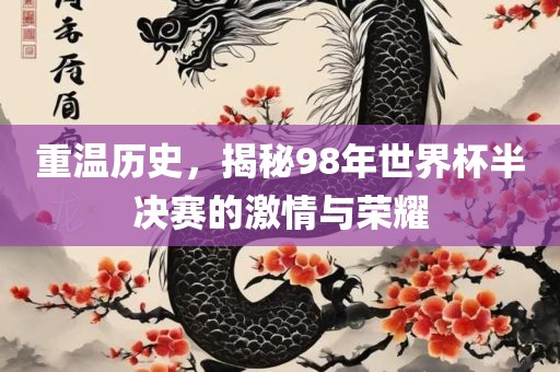 重温历史，揭秘98年世界杯半决赛的激情与荣耀
