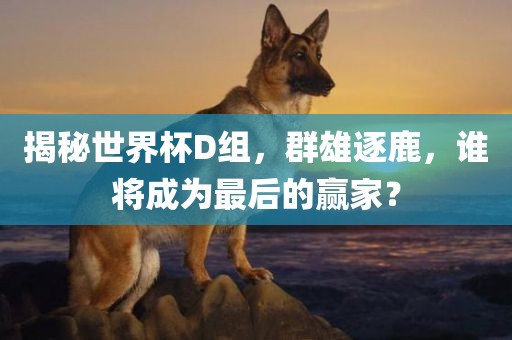 揭秘世界杯D组，群雄逐鹿，谁将成为最后的赢家？