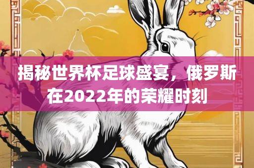 揭秘世界杯足球盛宴，俄罗斯在2022年的荣耀时刻