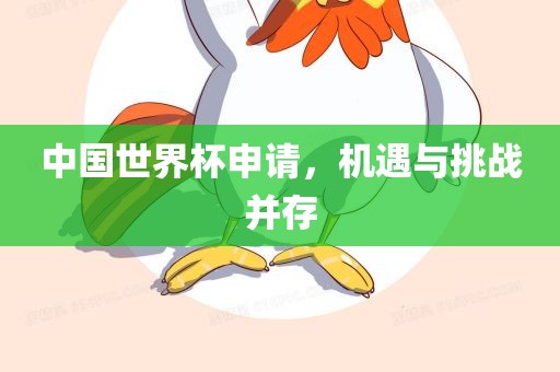 中国世界杯申请，机遇与挑战并存吉安市靖泰电力工程有限公司