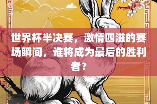 世界杯半决赛，激情四溢的赛场瞬间，谁将成为最后的胜利者？吉安市靖泰电力工程有限公司