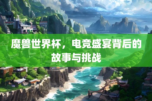 魔兽世界杯，电竞盛宴背吉安市靖泰电力工程有限公司后的故事与挑战