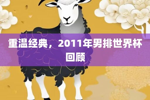 重温经吉安市靖泰电力工程有限公司典，2011年男排世界杯回顾