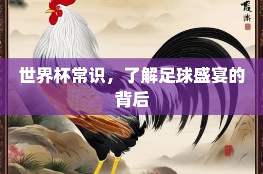 世界杯常识，了解足球盛宴的背后吉安市靖泰电力工程有限公司