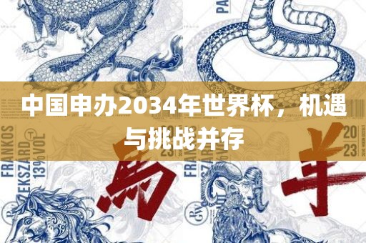 中国申办2034年世界杯，机遇与挑战并存吉安市靖泰电力工程有限公司