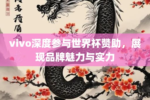 vivo深度吉安市靖泰电力工程有限公司参与世界杯赞助，展现品牌魅力与实力