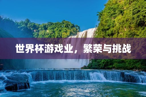世界杯游戏业，繁荣与挑战