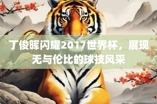 丁俊晖闪耀2017世界杯，展现无与伦比的球技风采
