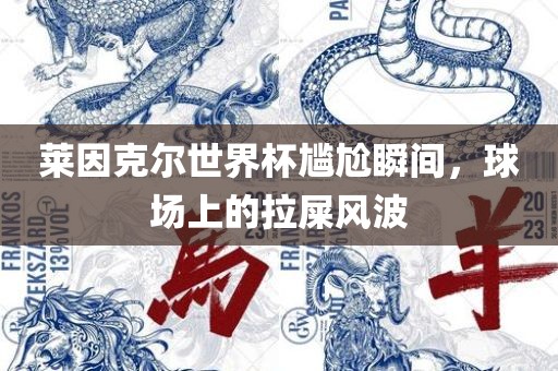 莱因克尔世界杯尴尬瞬间，球场上的拉屎风波