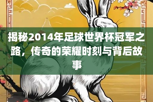 揭秘2014年足球世界杯冠军之路，传奇的荣耀时刻与背后故事