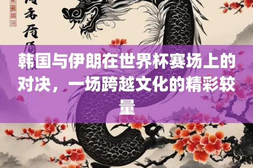 韩国与伊朗在世界杯赛场上的对决，一场跨越文化的精彩较量