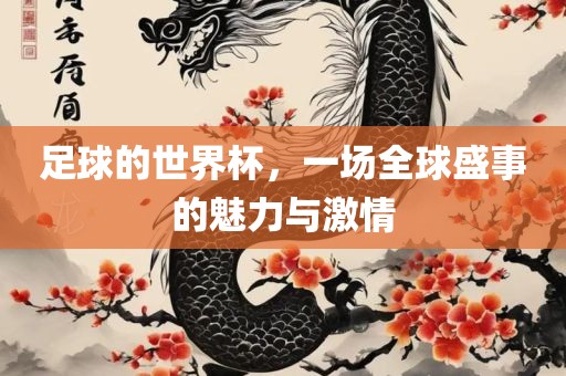 足球的世界杯，一场全球盛事的魅力与激情