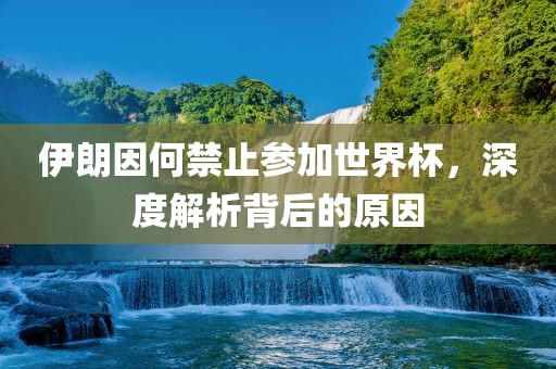 伊朗因何禁止参加世界杯，深度解析背后的原因