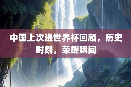中国上次进世界杯回顾，历史时刻，荣耀瞬间吉安市靖泰电力工程有限公司