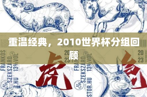 重温经典，2010世界杯分组回顾