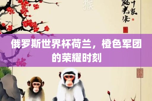 俄罗斯世界杯荷兰，橙色军团的荣耀时刻