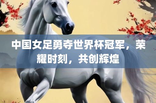中国女足勇夺世界杯冠军，荣耀时刻，共创辉煌吉安市靖泰电力工程有限公司