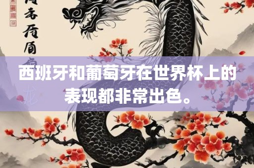 西班牙和葡萄牙在世界杯上的表现都非常出色。