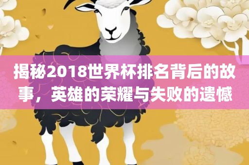 揭秘2018世界杯排名背后的故事，英雄的荣耀与失败的遗憾