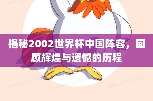 揭秘2002世界杯中国阵容，回顾辉煌与遗憾的历程