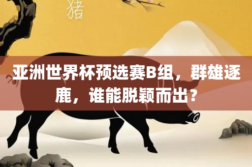亚洲世界杯预选赛B组，群雄逐鹿，谁能脱颖而出？
