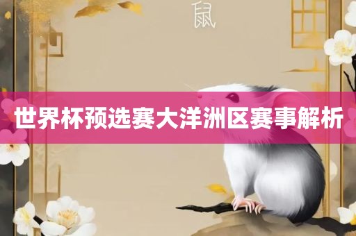 世界杯预选赛大洋洲区赛事解析