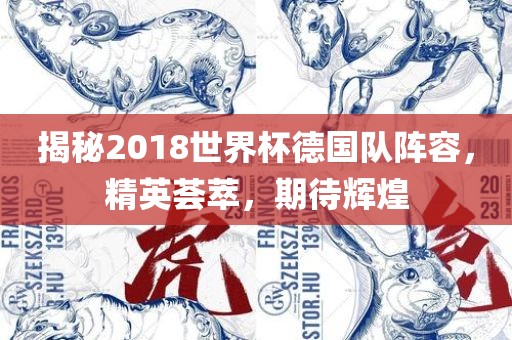 揭秘2018世界杯德国队阵容，精英荟萃，期待辉煌