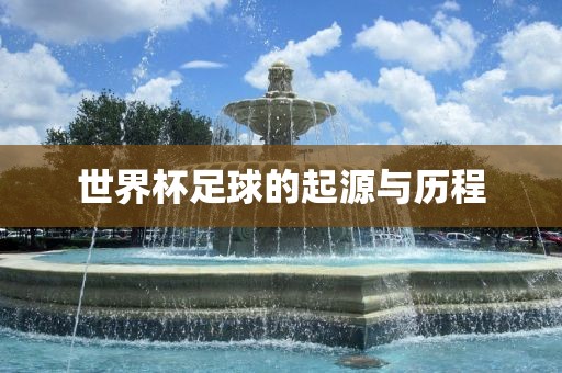 世界杯足球的起源与历程