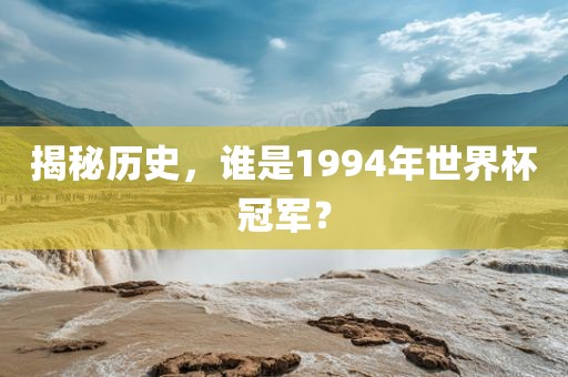 揭秘历史，谁是1994年世界杯冠军？吉安市靖泰电力工程有限公司