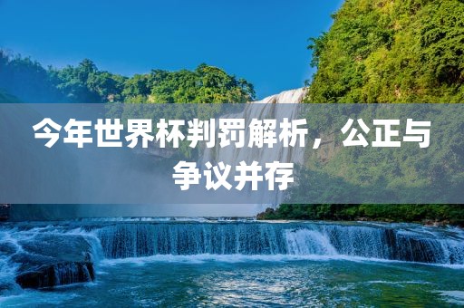 今年世界杯判罚解析，公正与争议并存吉安市靖泰电力工程有限公司