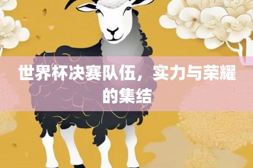 世界杯决赛队伍，实力与荣耀的集结