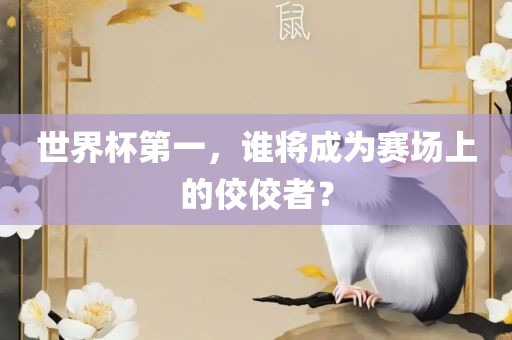 世界杯第一，谁将成为赛场上的佼佼者？
