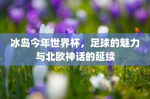 冰岛今年世界杯，足球的魅力与北欧神话的延续