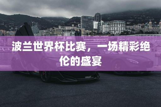 波兰世界杯比赛，一场精彩绝伦的盛宴