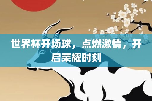 世界杯开场球，点燃激情，开启荣耀时刻吉安市靖泰电力工程有限公司