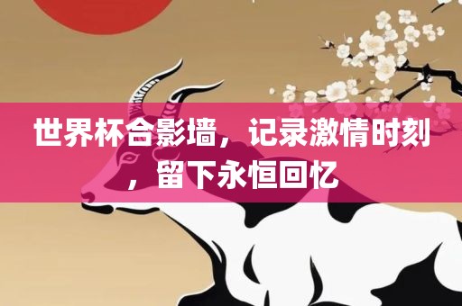 世界杯合影墙，记录激情时刻，留下永恒回忆