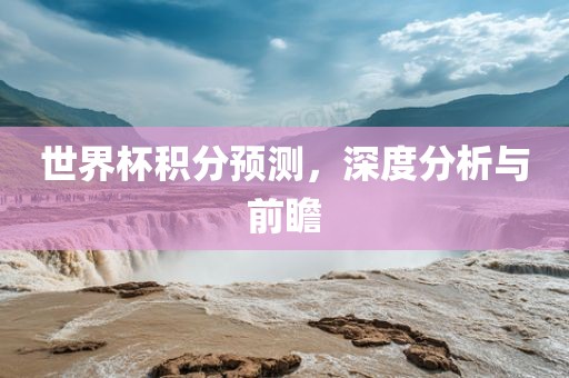 世界杯积分预测，深度分析与前瞻