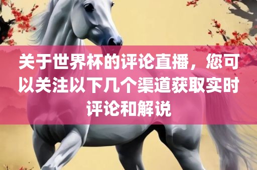 关于世界杯的评论直播，您可以关注以下几个渠道获取实时评论和解说