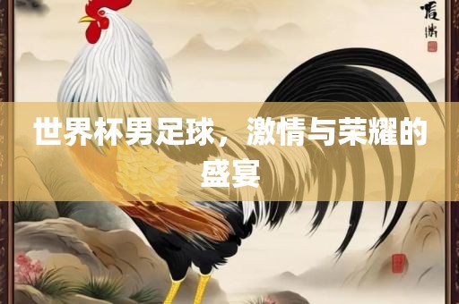 世界杯男足球，激情与荣耀的盛宴