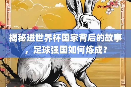 揭秘进世界杯国家背后的故事，足球强国如何炼成？
