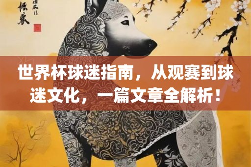 世界杯球迷指南，从观赛到球迷文化，一篇文章全解析！吉安市靖泰电力工程有限公司