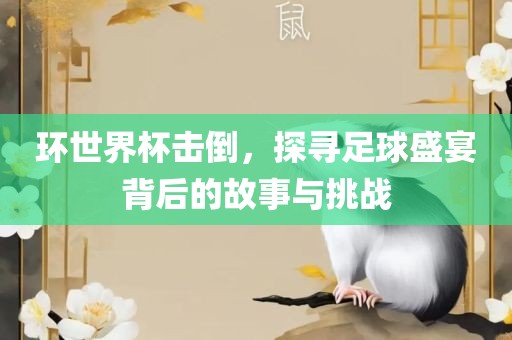环世界杯击倒，探寻足球盛宴背后的故事与挑战