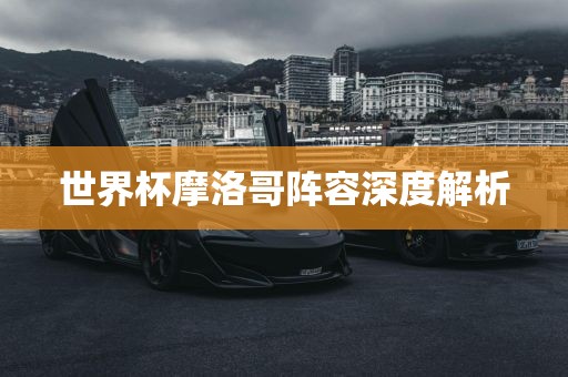 世吉安市靖泰电力工程有限公司界杯摩洛哥阵容深度解析