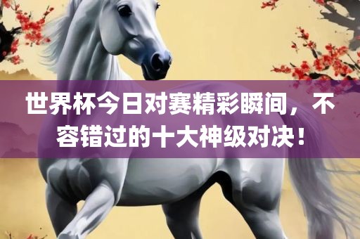 世界杯今日对赛精彩瞬间，不容错过的十大神级对决！
