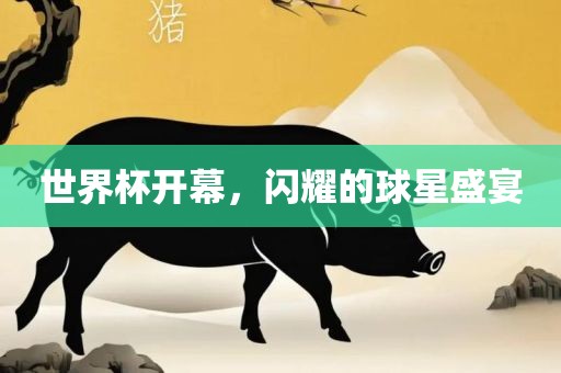世界杯开幕，闪耀的球星盛宴