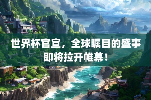 世界杯官宣，全球瞩目的盛事即将拉开帷幕！