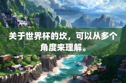 关于世界杯的坎，可以从多个角度来理解。