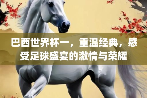 巴西世界杯一，重温经典，感受足球盛宴的激情与荣耀