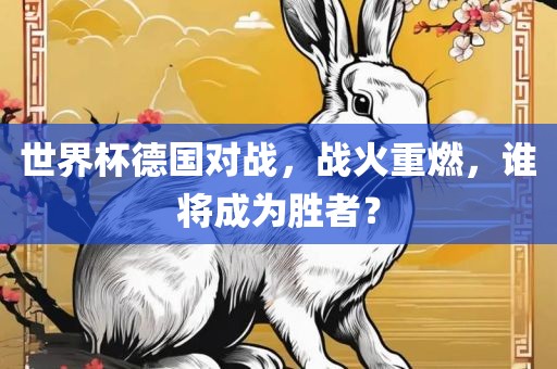 世界杯德国对战，战火重燃，谁将成为胜者？